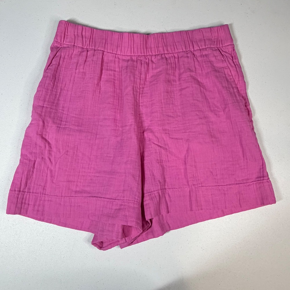 GAP Pink Women's Casual Cotton Blend Shorts